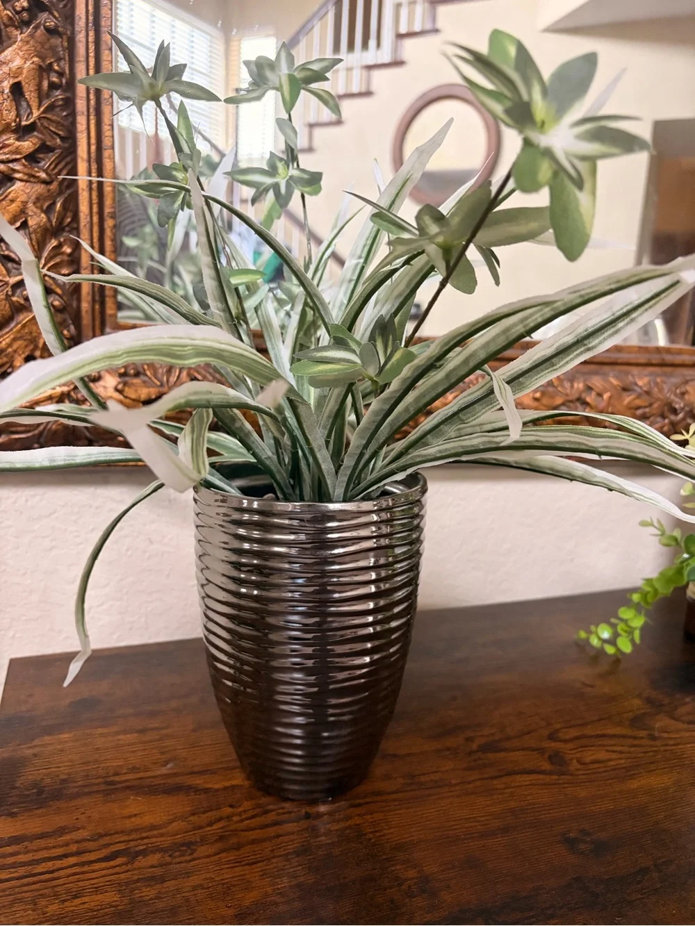 Faux Plant in planter